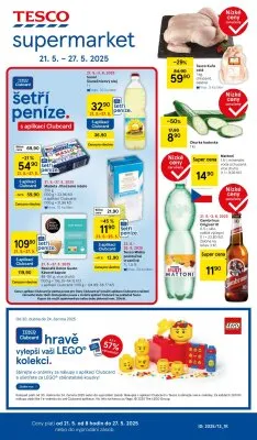 akční leták Tesco 21.5.2025-27.5.2025