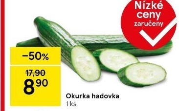 Okurka salátová - hadovka