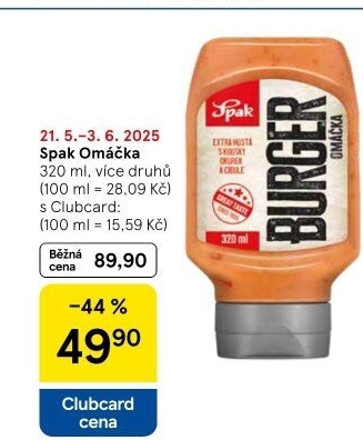 Omáčky Spak