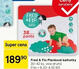 Pleny dětské Pants Fred&amp