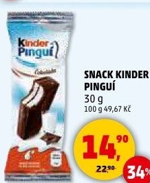 Dezert Pinguí Kinder