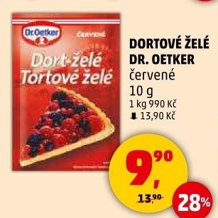 Dortové želé Dr.Oetker