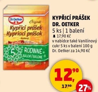 Kypřicí prášek Dr. Oetker