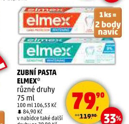 Pasty na zuby Elmex