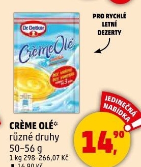 Pudink Créme Olé Dr. Oetker