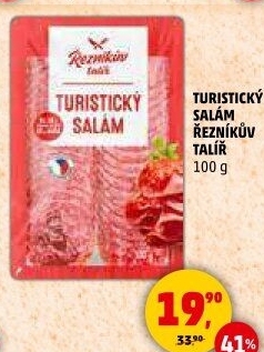 Salám turistický Řezníkův talíř