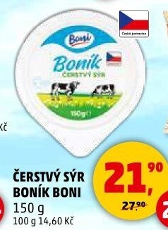 Sýr čerstvý Boník Boni