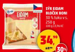 Sýr Eidam 30% Boni