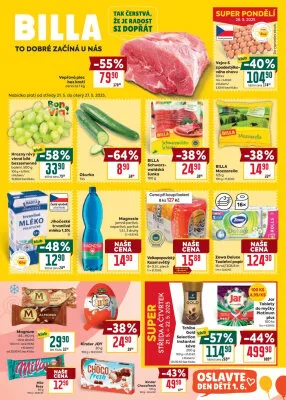 akční leták BILLA 21.5.2025-27.5.2025