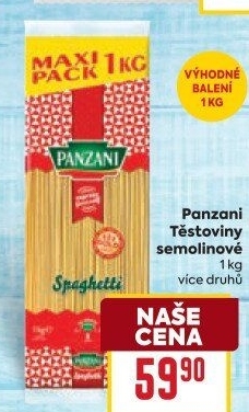 Těstoviny Panzani