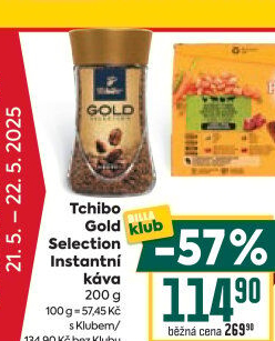 Instantní káva Tchibo Gold Selection