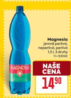 Přírodní voda Magnesia