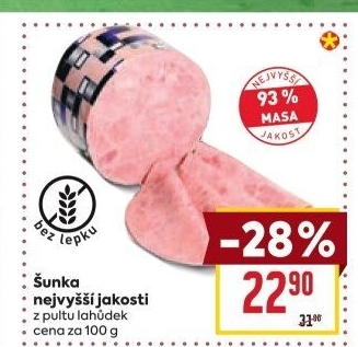 Šunka nejvyšší jakosti