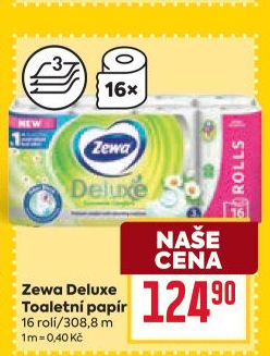 Toaletní papír 3vrstvý Deluxe Zewa