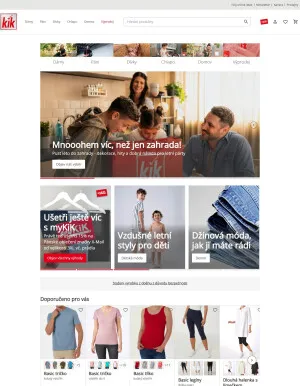 akční leták Kik textil 21.5.2025-27.5.2025