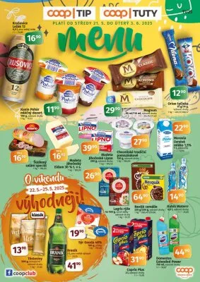 akční leták COOP 21.5.2025-3.6.2025