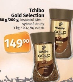 Instantní káva Tchibo Gold Selection