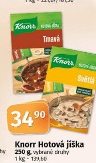Jíška hotová Knorr