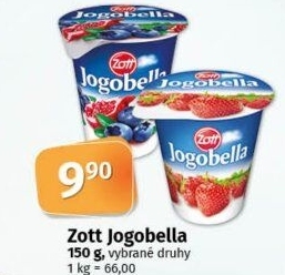Jogurt Jogobella Zott