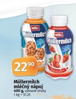 Nápoj mléčný Müllermilch Müller