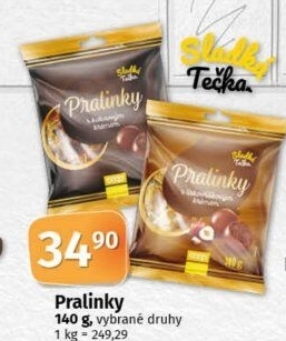 Pralinky Sladká Tečka