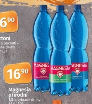 Přírodní voda Magnesia