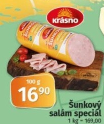 Salám šunkový speciál Krásno