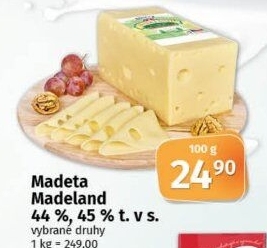 Sýr Madeland Madeta