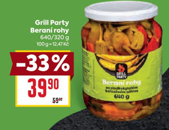 Beraní rohy Grill Party