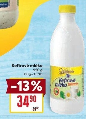 Kefírové mléko neochucené Mlékárna Valašské Meziříčí