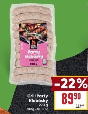 Klobásky Grill Party