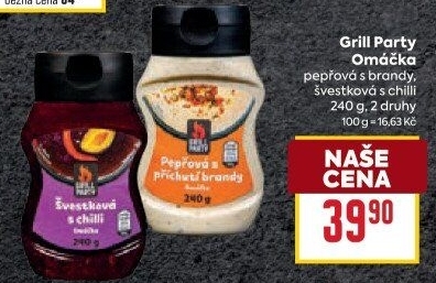 Omáčky Grill Party