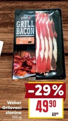 Slanina grilovací Weber