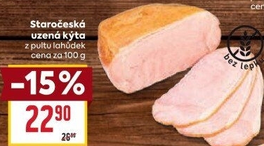 Staročeská kýta uzená
