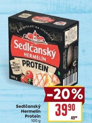 Sýr Hermelín Protein Sedlčanský