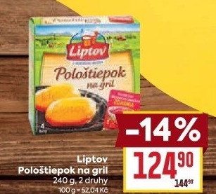 Sýr Pološtiepok na gril Liptov