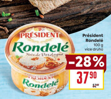 Sýr termizovaný Rondelé President