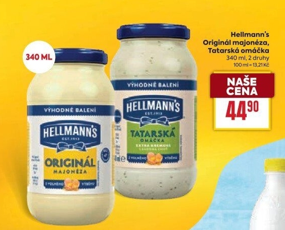 Tatarská omáčka Hellmann'