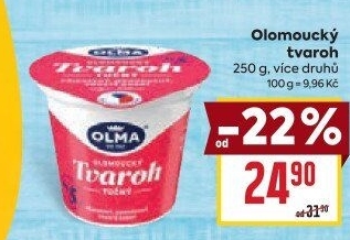 Tvaroh Olomoucký Olma