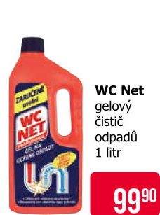 Čistič odpadů gelový WC NET