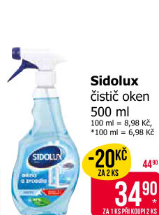 Čistič oken Sidolux