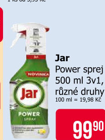Čistič ve spreji 3v1 Power Jar