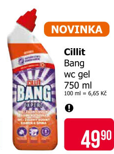 Čistič WC gelový Bang Cillit