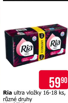 Dámské vložky Ria Ultra