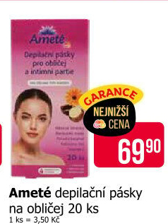 Depilační pásky Ameté