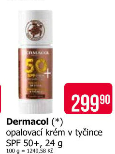 Krém na opalování v tyčince OF 50 Sun Dermacol