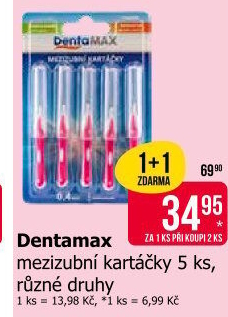 Mezizubní kartáčky Dentamax