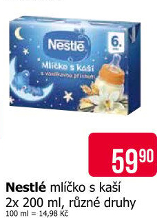 Mlíčko s kaší Nestlé
