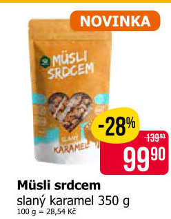 Müsli srdcem Topnatur