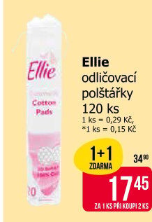 Odličovací tampony Ellie